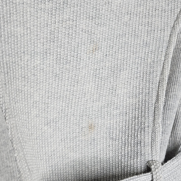 Armani Exchange Gray Faux Fur Collar Cardigan - Picture 4 of 6